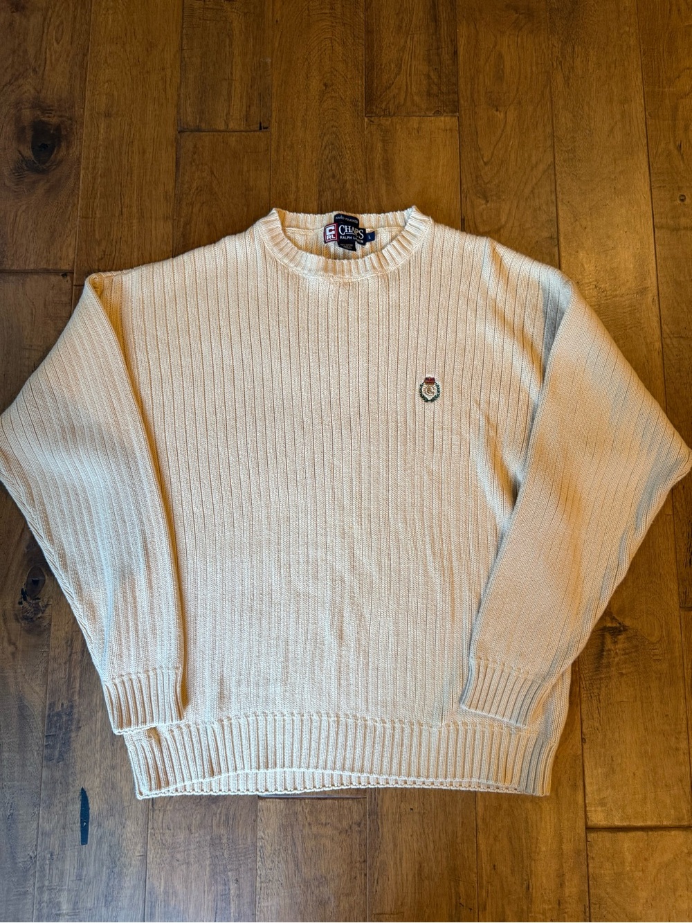 Ralph Lauren Chaps Ribbed Crewneck Sweater